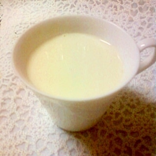 ☆*・白い飲み物☆練乳コラーゲンチョコ豆乳☆*:・